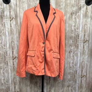 Company by Ellen Tracy Blazer‎ Coral WMNS L